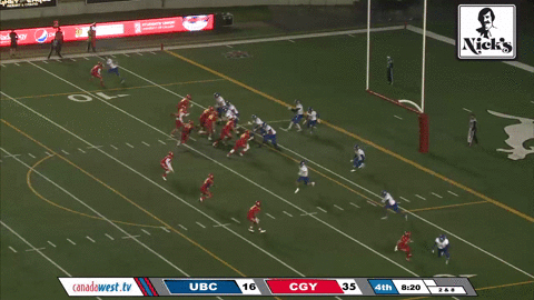 4Q Pressure cause pass interference (TBirds@Dinos Sept 5th)